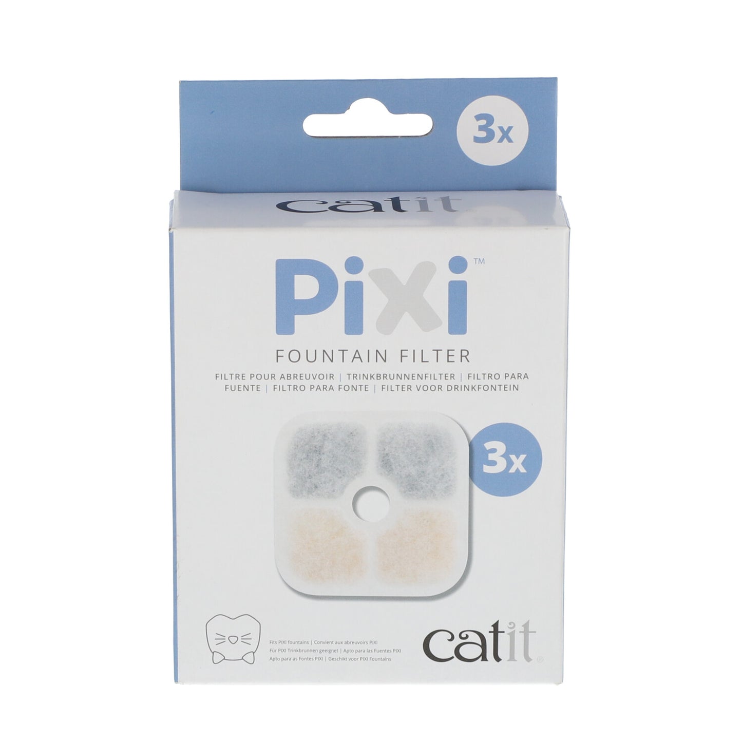 קט איט פילטר למזרקת פיקסי 3 יחידה