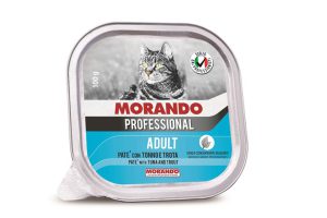 מור פרופשיונל פטה חתול בטעם טונה ופורל 100 גרם בקופסה