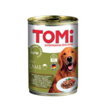 שימורי טומי לכלב בטעם כבש 400 גרם בקופסה