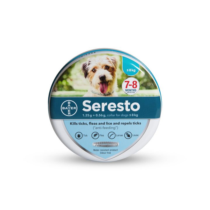 קולר סרסטו כלב קטן עד 8 קילו 1 יחידה