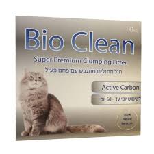 חול ביו-קלין לבן עם פחם פעיל 10 קילוגרם