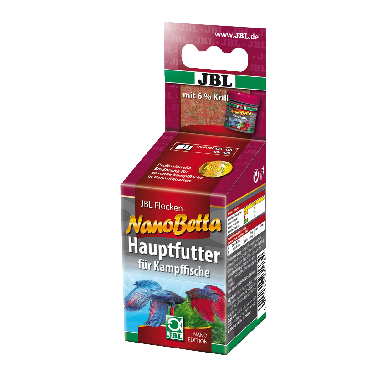 ג.ב.ל ננו בטה דפים דג קרב 0.6 גרם בקופסה