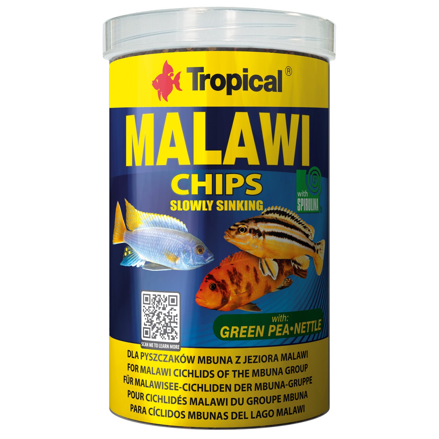 טרופיקל מלאווי צ'יפס 520 גרם בקופסה