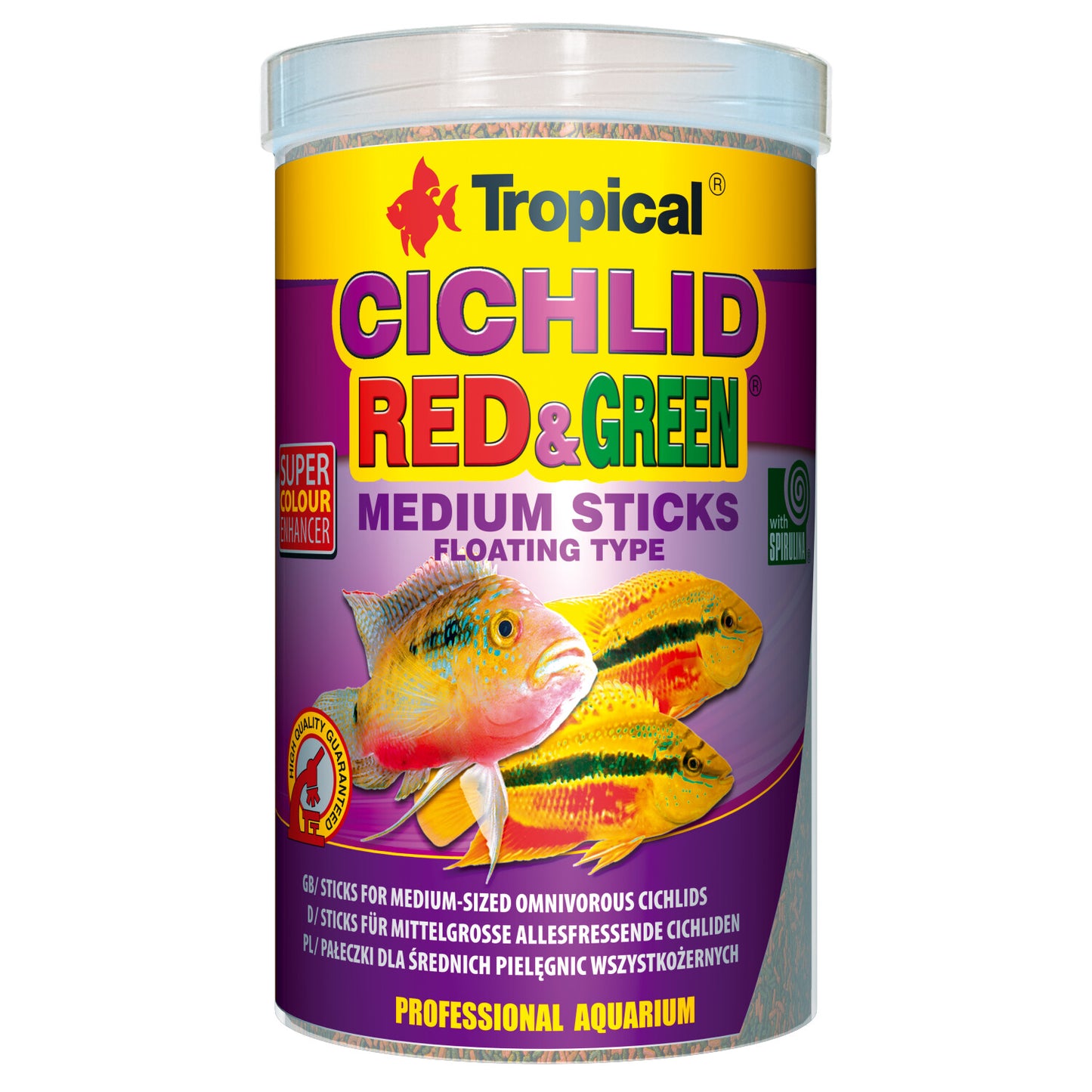 טרופיקל במבה ציקליד- redgreen 1 יחידה