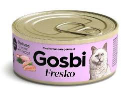 גוסבי פרסקו סטרילייז עוף וארנבת פטה 70 גרם בקופסה