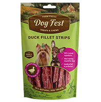 חטיף דוג פסט - עצם קלציום עם עוף 55 גרם בשקית