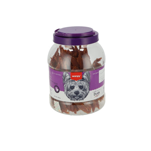 ואנפי צנצנת חטיף ברווז גרקי 800 גרם בקופסה