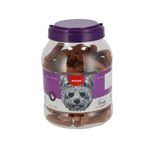 ואנפי צנצנת נקניקיות ברווז 600 גרם בקופסה