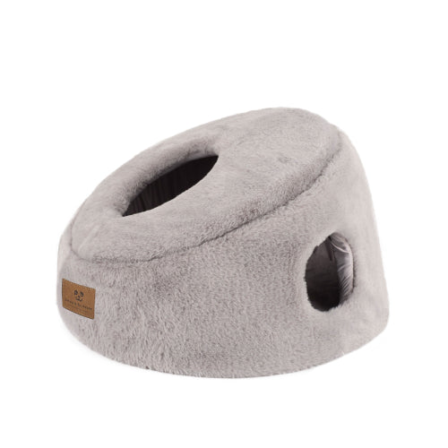 מיטה אפורה 2 כניסות סגורה