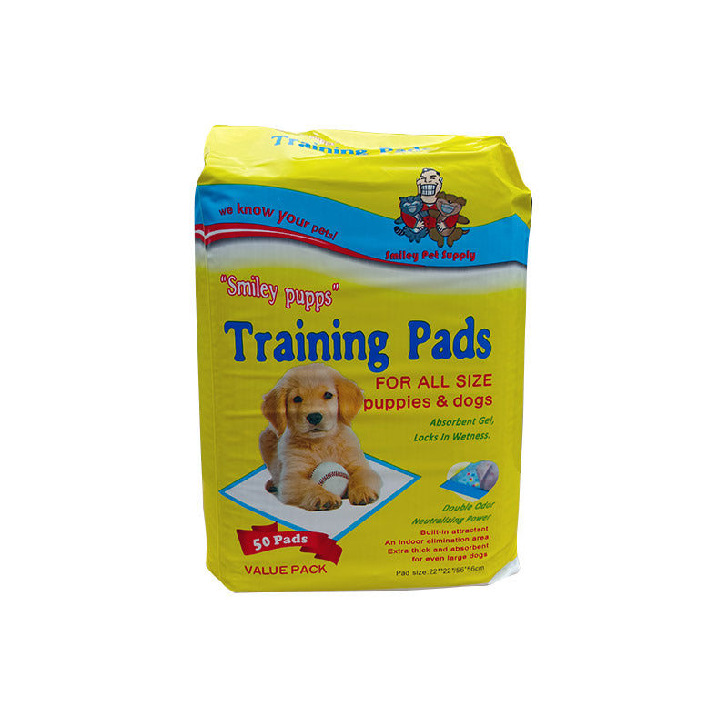 פדים לגורים 50 יח' ( שקית צהוב ) 1 יחידה