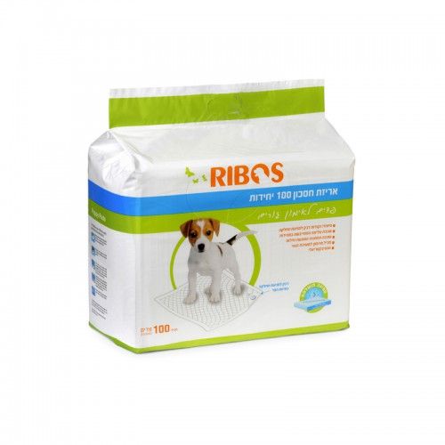 פדים לאימון גורים ריבוס 100 יחידה