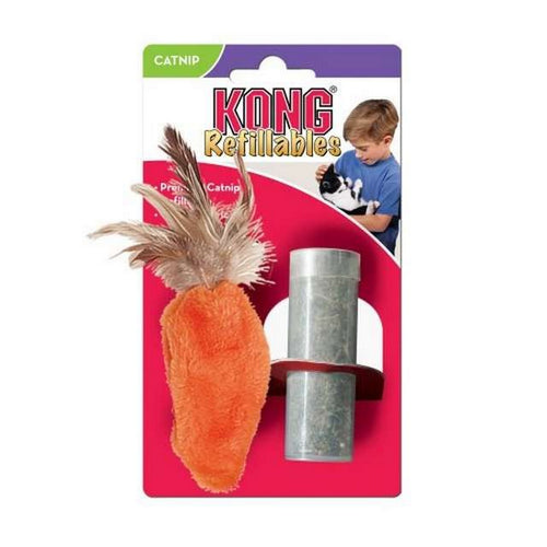 קונג חתול בובת קטניפ גזר
