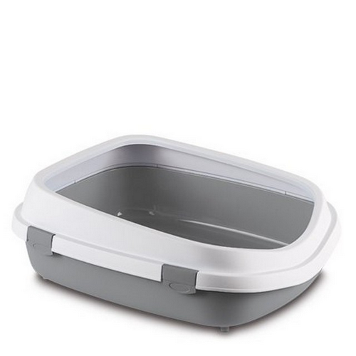 שרותים פתוחים קווין מלכותי 55*71 אפור 1 יחידה