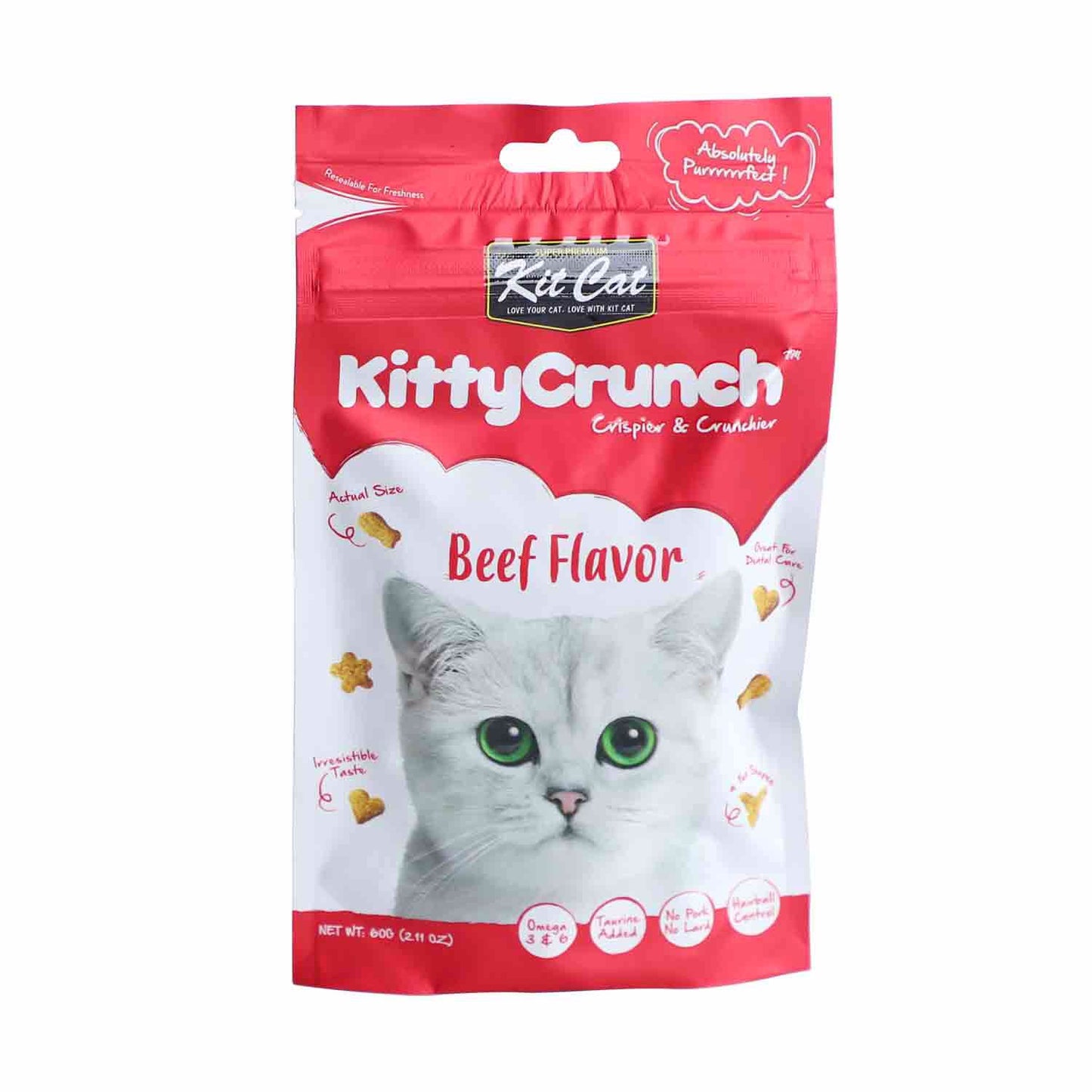 קיטי קראנץ בשר 60 גרם בקופסה