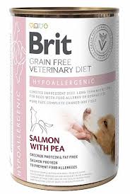 שימורי בריט רפואי לכלב - היפואלרגני 400 גרם בקופסה