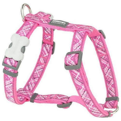 רתמה לכלב XS ורוד רשתי 1 יחידה