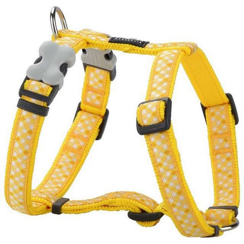 רתמה לכלב XS צהוב רשתי 1 יחידה