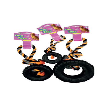 צמיג שחור + חבל L 1 יחידה