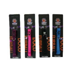 DOCO קולר לחתולים צבע אחיד 1 יחידה