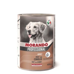 פטה מורנדו כלב ארנבת 400 גרם בקופסה