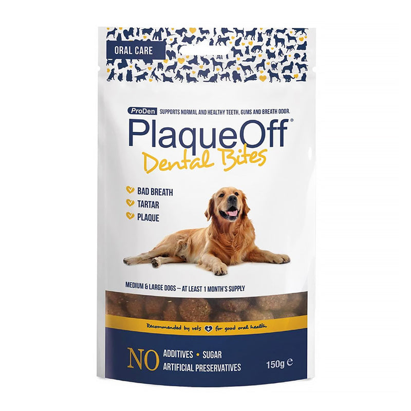 פלאק אוף נגיסים דנטליים לכלבים 150 גרם בקופסה