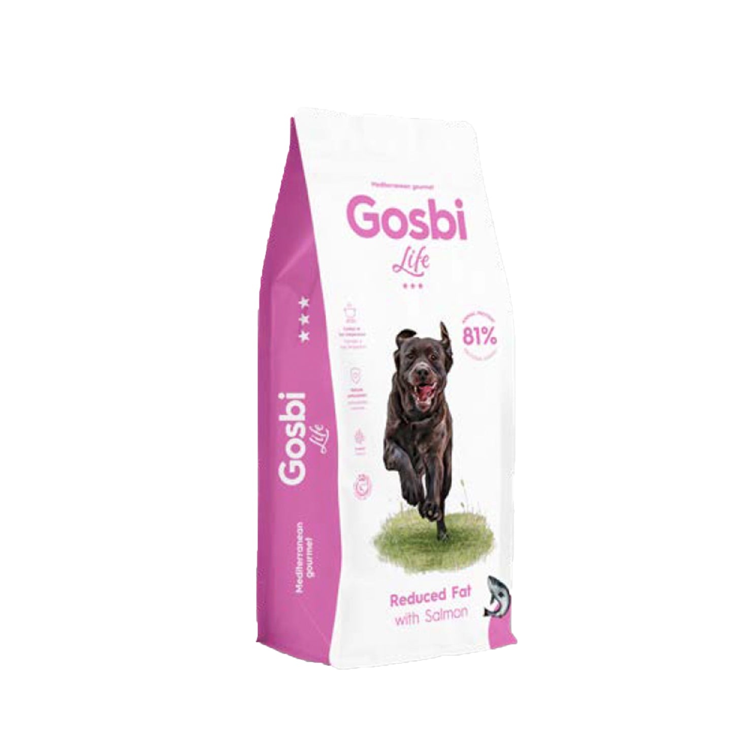 גוסבי לייף סלמון בוגר דל שומן 12 קילוגרם