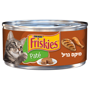 שימורי פריסקיז פטה מיקס גירל 156 גרם בקופסה