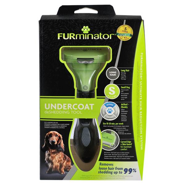 FURminator מסרק שיער ארוך לכלב S 1 יחידה