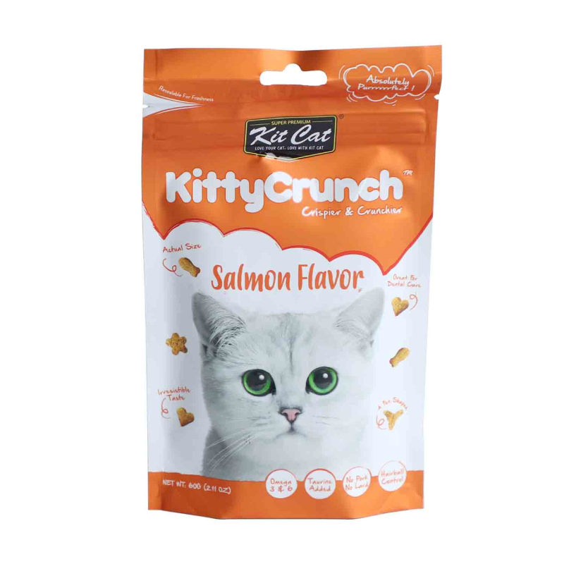 קיטי קראנץ סלמון 60 גרם בקופסה