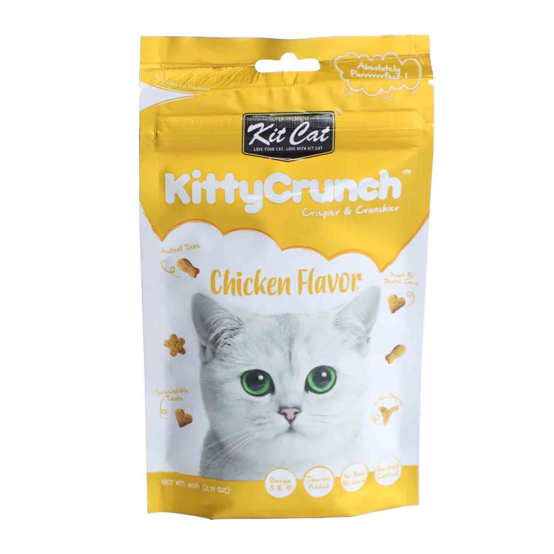 קיטי קראנץ עוף 60 גרם בקופסה
