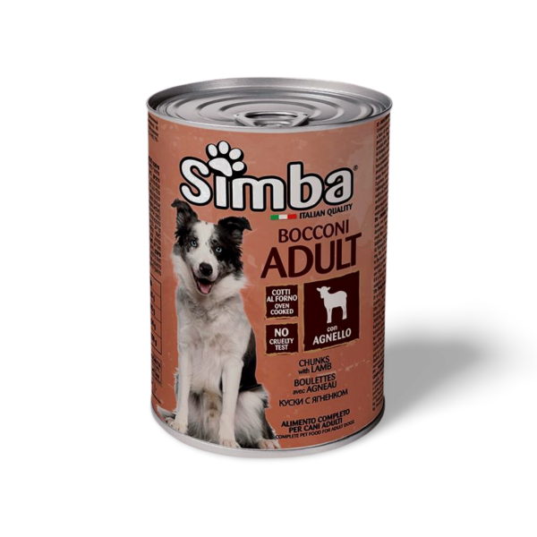 שימרוי סימבה כלב בטעם כבש 400 גרם בקופסה