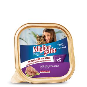 מיגליור מעדן חתול צייד 100 גרם בקופסה