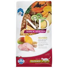 ND חתול טרופיקל - עוף מסורס 1.5 קילוגרם