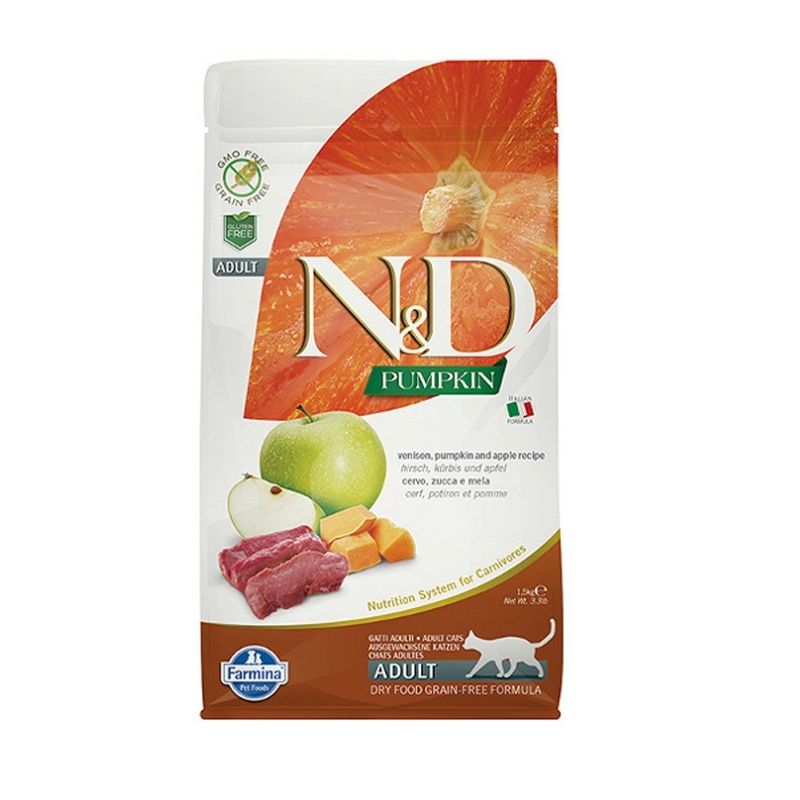 ND חתול - דלעת צבי 5 קילוגרם