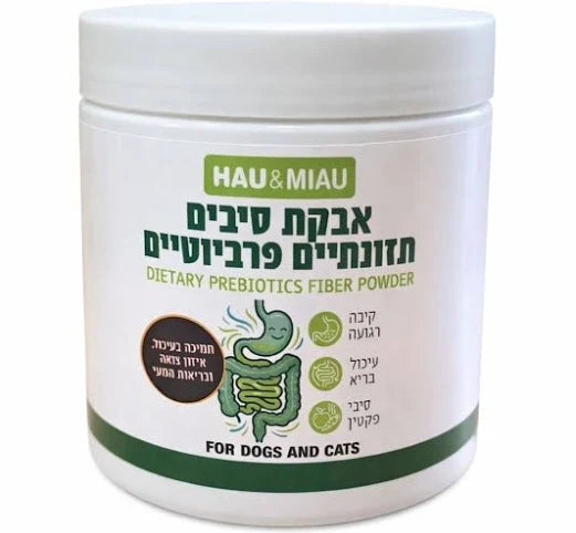 אבקת סיבים תזונתיים פרוביוטים 400 גרם בקופסה